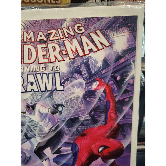 Amazing Spiderman #01.4 (2014) Learning To Crawl Alex Ross Cover NM - Picture 3 of 6